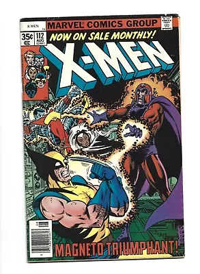 Buy Uncanny X-Men #112, VF- 7.5, Wolverine, Phoenix, Magneto, Storm, Banshee • 40.38£