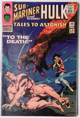 Buy Tales To Astonish #80 (Jun 1966, Marvel) VG/FN   • 11.65£