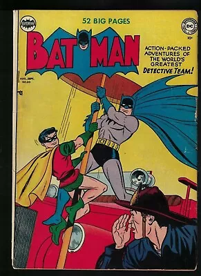 Buy Dc Comics Batman Golden Age 60 VGF 5.0 1950 Strange Adventures Ad 1 Justice • 849.99£