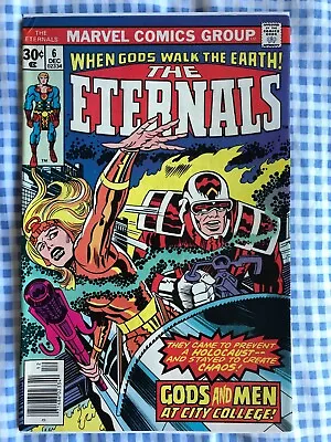Buy Eternals 6 (1976) Ikaris App Marvel MCU Movie, Jack Kirby Art Vol 1, Cents • 5.99£