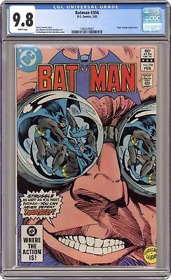 Buy Batman #356 CGC 9.8 1983 1484249001 • 128.14£