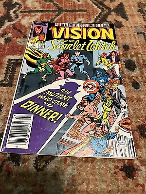 Buy Marvel Comic Vision And The Scarlet Witch Mini Series #6 Of 12 1985 Limited • 3.72£