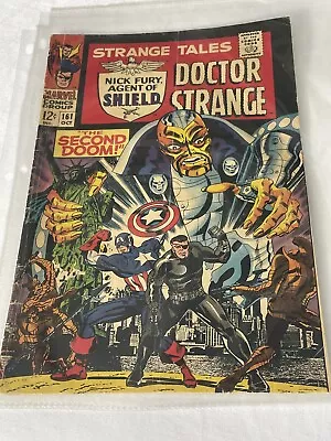 Buy Strange Tales 161 Doctor Strange Nick Fury 1967 1st • 13.98£
