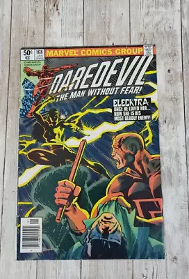 Buy Daredevil #168 Marvel Comics 1980 1981 - Newstand - 1st App & Origin Of Elektra • 155.31£