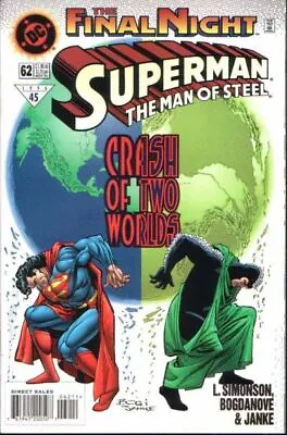 Buy Superman The Man Of Steel #62 VF 1996 Stock Image • 2.10£