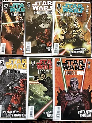 Buy Star Wars Legacy: War 1-6 (Dark Horse Comics, 2010) Complete Set • 38.83£