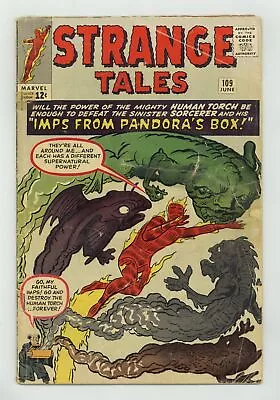 Buy Strange Tales #109 GD- 1.8 1963 • 89.47£