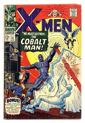 Buy Uncanny X-Men #31 GD 2.0 1967 • 30.29£