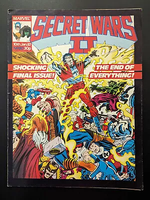 Buy Secret Wars II No 80, 10th January 1987, Marvel UK, FREE UK POSTAGE • 5.49£