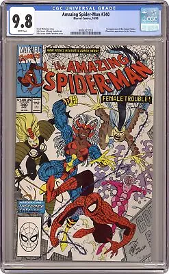 Buy Amazing Spider-Man #340 CGC 9.8 1990 4086322018 • 93.36£