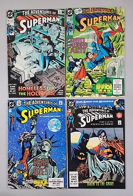 Buy Adventures Of Superman #462 464 465 467 VF/NM Or Better 1992 DC Direct • 15.52£