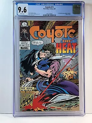 Buy COYOTE #11 CGC 9.6 WP MARVEL EPIC 1985 🔑 1ST MCFARLANE ARTWORK Key JUST GRADED • 155.24£