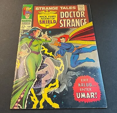 Buy Strange Tales #150 Nick Fury SHIELD Doctor Strange 1966 • 31.06£