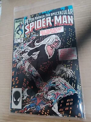 Buy Peter Parker The Spectacular Spider-Man #90 Black Cat. • 25£