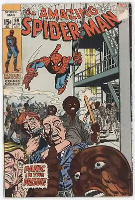 Buy Amazing Spider-Man 99 Marvel 1971 GD VG Prison Riot Johnny Carson Stan Lee • 22.33£