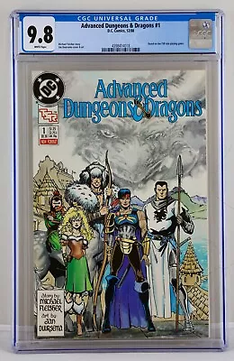 Buy Advanced Dungeons & Dragons #1 CGC 9.8 NM/Mint, Based On The TSR Playing Game • 154.55£