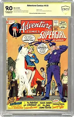 Buy Adventure Comics #419 CBCS 9.0 SS 1972 18-39BD0E0-001 • 128.14£