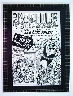 Buy Production Art TALES TO ASTONISH #65 Cover, JACK KIRBY Art, Hulk, Giant-Man • 115.71£