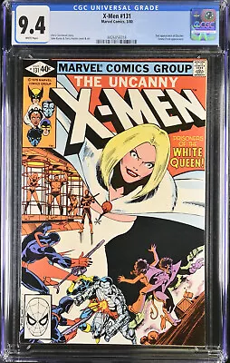 Buy Uncanny X-Men #131 CGC 9.4 (NM) White Pages, 1980, Emma Frost • 163.09£