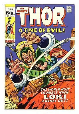 Buy Thor #191 FN 6.0 1971 • 10.10£