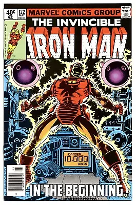 Buy IRON MAN #122 F/VF, Origin, Bob Layton I, Marvel Comics 1979 Stock Image • 9.34£