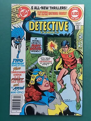 Buy Detective Comics #489 VF/NM (DC 1980) Batman, Batgirl, Robin, The Atom • 13.99£