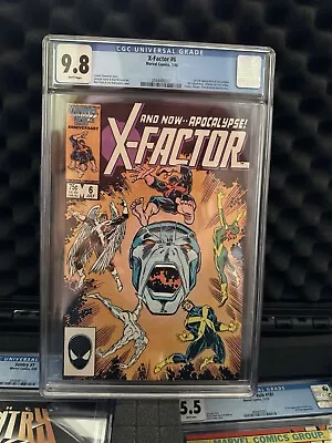 Buy X-Factor #6 CGC 9.8 1st Full App Apocalypse En Sabah Nur • 350£