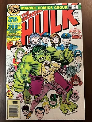 Buy Incredible Hulk #200 FN (Marvel 1976) MVS Intact • 15.53£