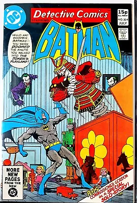 Buy DETECTIVE COMICS #504 NM BATMAN JOKER 1981 The Joker's Romper Room Revenge DC • 12.49£