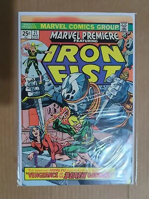 Buy Marvel Comics Marvel Premiere #21 Iron Fist • 19.41£