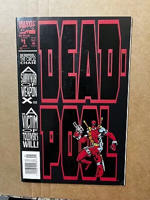 Buy Deadpool: The Circle Chase #1 Newsstand Marvel . High Grade Wolverine! • 20.96£