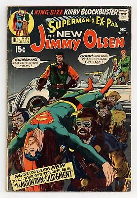 Buy Superman's Pal Jimmy Olsen #134 GD 2.0 1970 1st App. Darkseid (cameo) • 60.58£