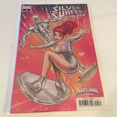 Buy Silver Surfer Black 5 Mary Jane Variant New Unread NM Bagged & Boarded • 10£