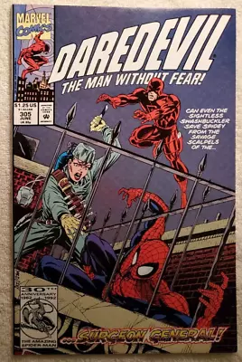 Buy Marvel Comics Daredevil #305 (1992) ~ Spider-Man! ~ Combined Shipping • 1.55£