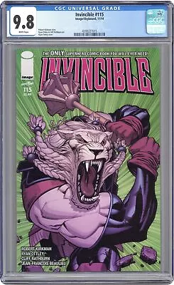 Buy Invincible #115 CGC 9.8 2014 4399227015 • 120.37£