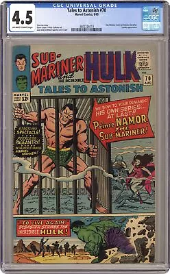 Buy Tales To Astonish #70 CGC 4.5 1965 3802326013 • 67.56£