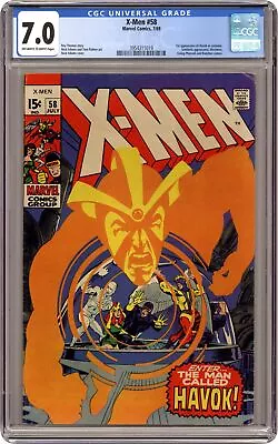 Buy Uncanny X-Men #58 CGC 7.0 1969 3954311019 • 237.29£
