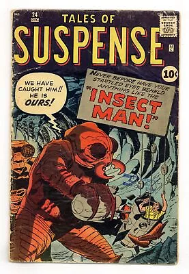 Buy Tales Of Suspense #24 FR 1.0 1961 • 44.27£