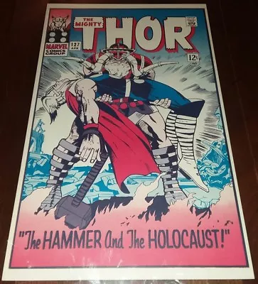 Buy FOOM POSTER MIGHTY THOR 127 Jack Kirby Marvelmania Uk Mail Order Only Edit. 1970 • 28.67£