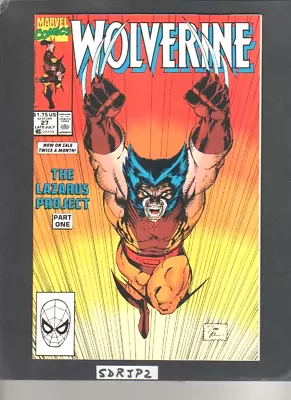 Buy Wolverine #27 Nm 1990 Iconic Jim Lee Cover Karma Jessica Drew Nintendo Nes • 31.06£