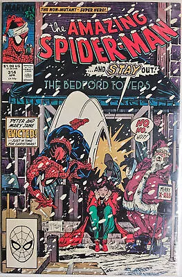 Buy Amazing Spider-Man #314 (04/1989) - Christmas Story, Evicted. F/VF - Marvel • 9.85£