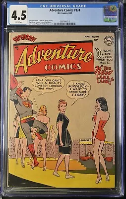 Buy 1952 Adventure Comics 174 CGC 4.5 Superman Superboy • 283.45£