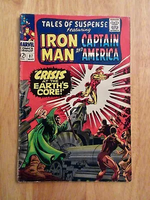 Buy TALES OF SUSPENSE (Iron Man/Capt America) #87 **Bright & Glossy!** VG/FN Or FN- • 7.23£
