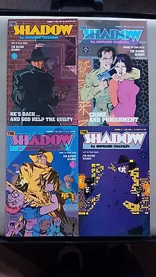 Buy The Shadow #1-#4 Of 4 May - Aug 1986 DC Comics Howard Chaykin • 20£