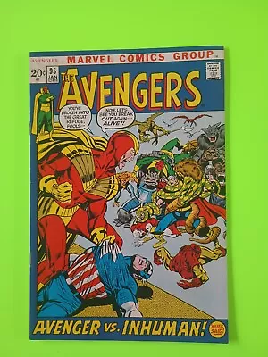 Buy The Avengers #95 VF- Marvel Inhumans Crossover! Neal Adams! Silver Age Key! • 23.29£