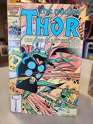 Buy THOR #366 (Marvel Comics, 1986)  1st Appearance Of Throg   VF/NM -  9.0 • 17.09£