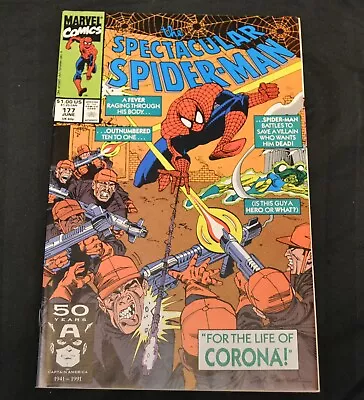 Buy US Comic Marvel The Spectacular Spider-man Issue 177 June 1991 Fever Pitch • 4£