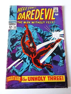 Buy DAREDEVIL # 39 1968 Marvel COMIC (VOL. 1 1964)  VG- • 15£