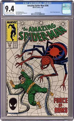 Buy Amazing Spider-Man #296 CGC 9.4 1988 4350502006 • 65.24£