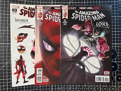 Buy Marvel Amazing Spider-Man #795-797 1St Norman Osborn Carnage, Mcguiness Design • 27.18£